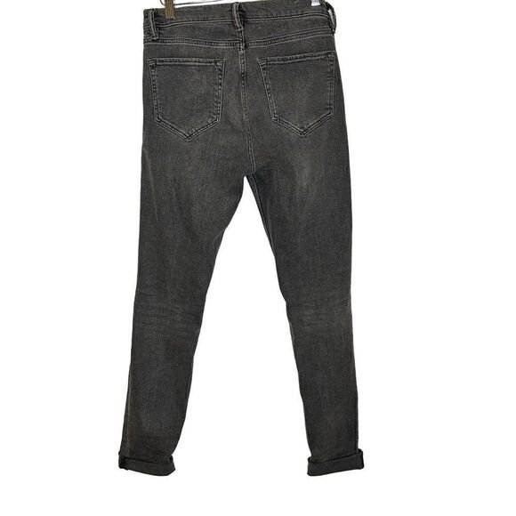 All Saints Grace Slashed Moto Distressed Skinny Jeans Size 28 - Picture 7 of 10